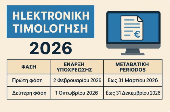 Ηλεκτρονική Τιμολόγηση 2026: Όλα όσα πρέπει να ξέρουν οι επιχειρήσεις