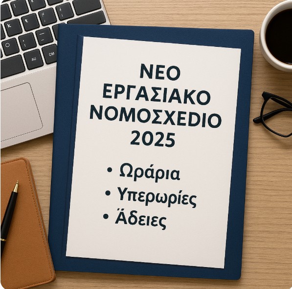Νέο Εργασιακό Νομοσχέδιο 2025: Τι αλλάζει σε ωράρια, υπερωρίες και άδειες – Όσα πρέπει να γνωρίζουν εργοδότες και εργαζόμενοι